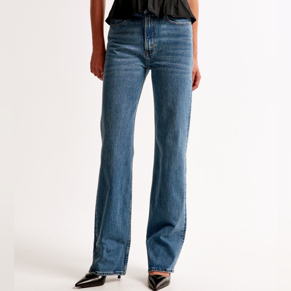 Abercrombie & Fitch Curve 90s Relaxed Jeans
